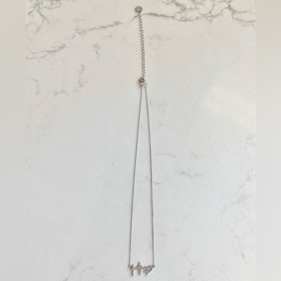 Touchstone Crystal Faith Hope Love Necklace - Picture 4 of 5